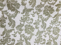 NEW Lady Lily Linen Inspired Upholstery Damask Brocade Drapery Gray Fabric - Fancy Styles Fabric Pierre Frey Lee Jofa Brunschwig & Fils