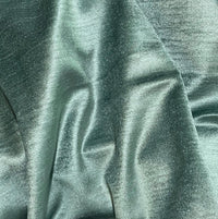 NEW! Lady Nicolette Designer Antiqued Velvet Fabric - Sage-Aqua Green - Upholstery BTY - Fancy Styles Fabric Pierre Frey Lee Jofa Brunschwig & Fils