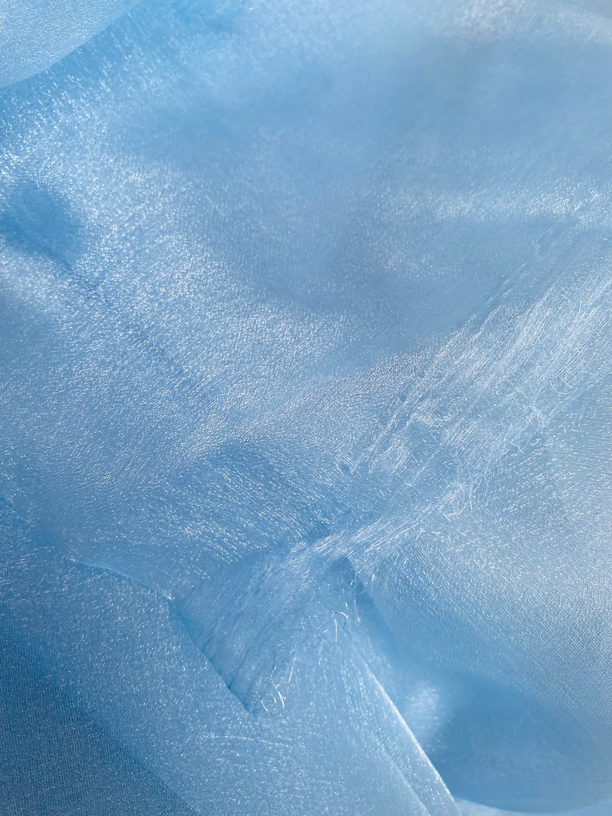 NEW Princess Cinderella Organza Light Blue Fabric - Fancy Styles Fabric Pierre Frey Lee Jofa Brunschwig & Fils