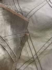 NEW! SALE! Miss Kiley 100% Silk Dupioni Diamond Fabric - Velvet Floral Embroidered Grey Silver - Fancy Styles Fabric Pierre Frey Lee Jofa Brunschwig & Fils