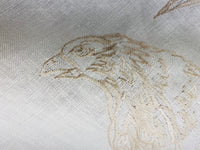 NEW! Miss Carolina Novelty Crewel Birds Floral Embroidery Linen Inspired Fabric - Fancy Styles Fabric Pierre Frey Lee Jofa Brunschwig & Fils