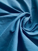 NEW Prince Jericho 100% Raw Silk Fabric - Solid Cornflower Blue