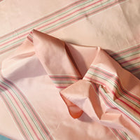 NEW Princess Josephine Designer 100% Silk Taffeta Stripes Fabric - Pink 55” Wide - Fancy Styles Fabric Pierre Frey Lee Jofa Brunschwig & Fils