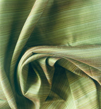 NEW! Lady Brittany 100% Silk Dupioni Green Microstripe Stripe Fabric - Fancy Styles Fabric Pierre Frey Lee Jofa Brunschwig & Fils