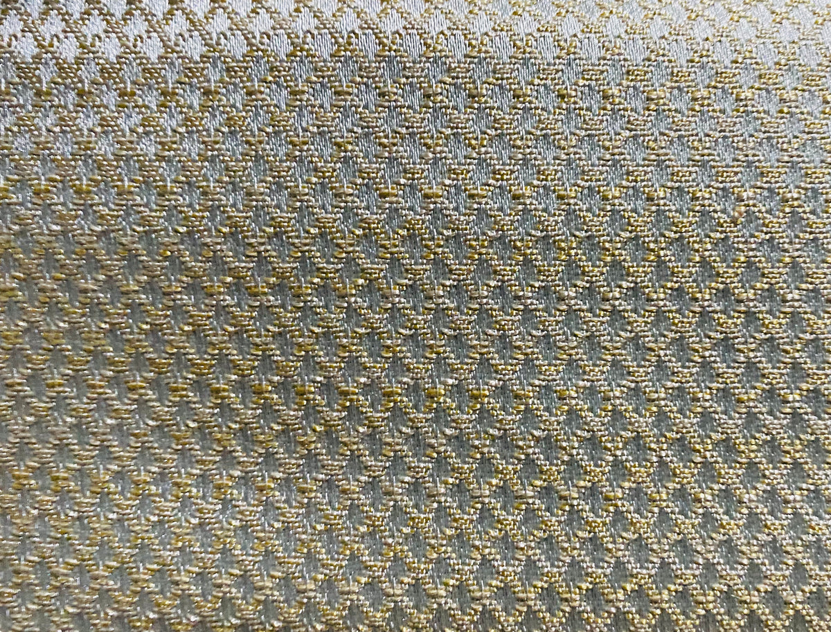 NEW Queen Helen (Matching to Queen Antionette) Novelty Ritz Neoclassical Brocade Diamond Satin Fabric - Blue - Fancy Styles Fabric Pierre Frey Lee Jofa Brunschwig & Fils