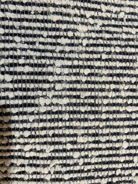 NEW Count Yorkshire Designer Heavyweight Boucle Upholstery Fabric in White and Black Melange - Fancy Styles Fabric Pierre Frey Lee Jofa Brunschwig & Fils