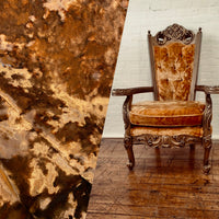 NEW! Sir Palisades Made In Belgium Crushed Velvet Upholstery Fabric - Burnt Orange - Fancy Styles Fabric Pierre Frey Lee Jofa Brunschwig & Fils