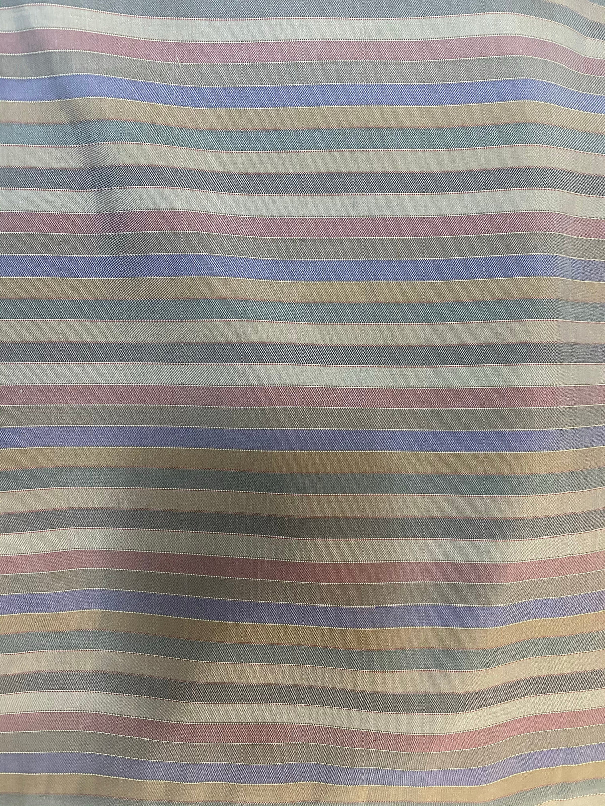 NEW Duchess Roxanne 100% Silk Taffeta Stripes - Blue-Grey SB_1_61 - Fancy Styles Fabric Pierre Frey Lee Jofa Brunschwig & Fils