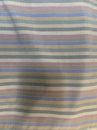 NEW Duchess Roxanne 100% Silk Taffeta Stripes - Blue-Grey SB_1_61 - Fancy Styles Fabric Pierre Frey Lee Jofa Brunschwig & Fils