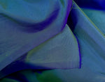 NEW Lady Lisa 100% Silk Taffeta Fabric - Solid Electric Purple with Electric Lime Iridescence - Fancy Styles Fabric Pierre Frey Lee Jofa Brunschwig & Fils