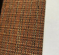 NEW Two-Tone Upholstery Tweed Texture Nubby Fabric -Burnt Orange - Fancy Styles Fabric Pierre Frey Lee Jofa Brunschwig & Fils