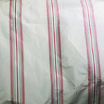 NEW Princess Josephine 100% Silk Taffeta Striped Ivory and Pink - Fancy Styles Fabric Pierre Frey Lee Jofa Brunschwig & Fils